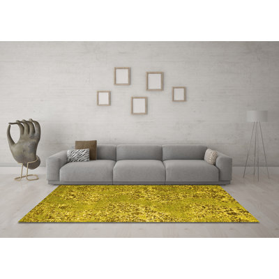 Bazett Washable Abstract Indoor Rug