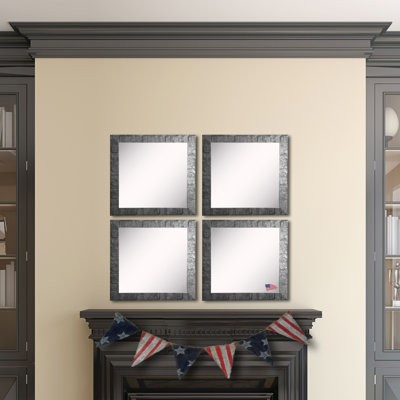 Ensemble de 4 miroirs muraux modernes et contemporains Arazeli