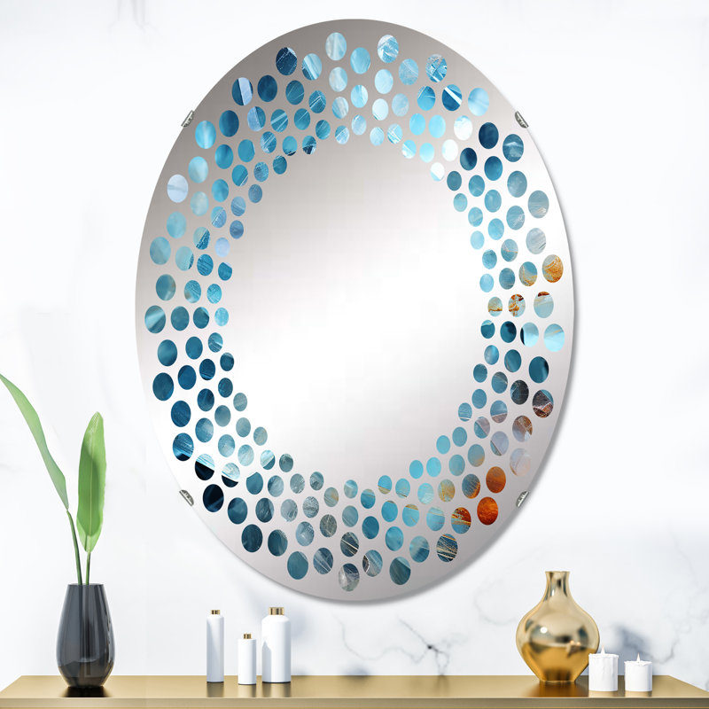 Miroir mural oval, 35,4 po x 23,6 po