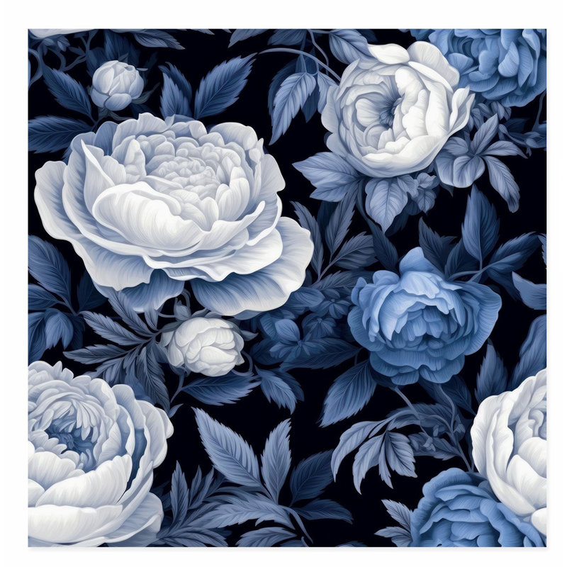 Art floral de William Morris, H 20 po x l 20 po