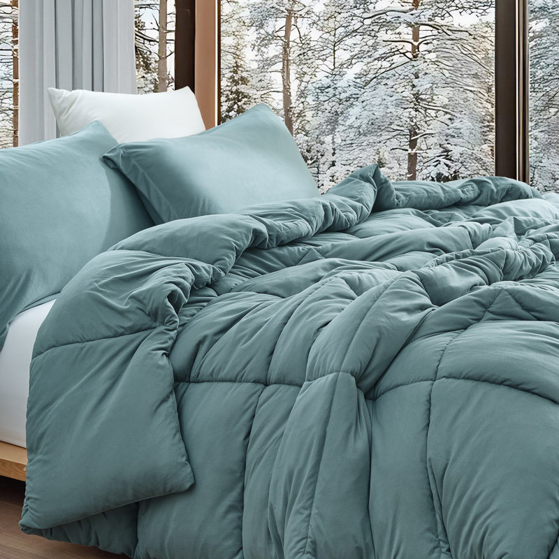 843249116671, Queen Comforter + 2 Standard Shams, Green