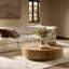 Renan Round Single Coffee Table by Ronald Sasson and Thomas Bina-1404769625