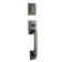 Prestige Spyglass Handleset Handleset with Deadbolt Door Lever and Rosette
