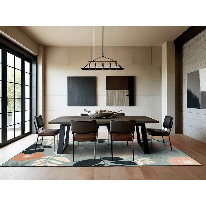 Petal Horizon Rug, Rectangle 8' x 12'
