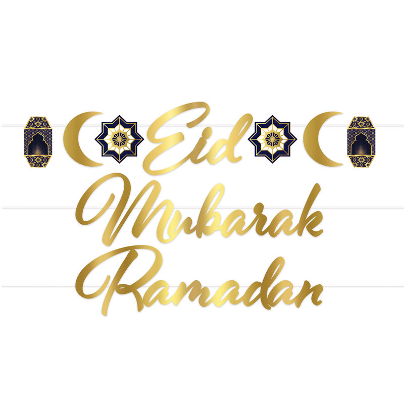 Ensemble de banderoles à fleuret Ramadan
