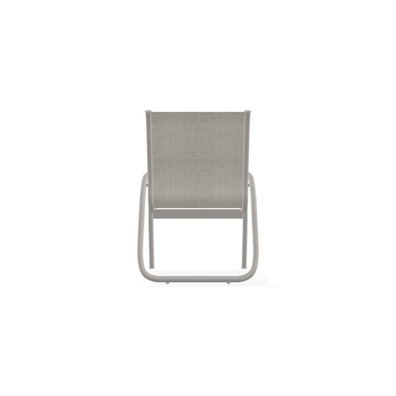 Fauteuil de patio Gardenella, Gris chaleureux texturé, Ella