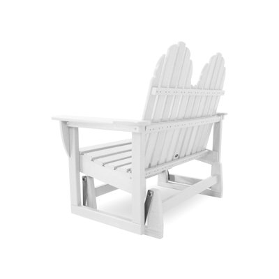 Fauteuil oscillant classique POLYWOOD Adirondack