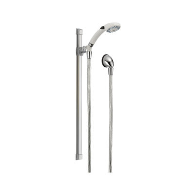 Universal Showering Components Multi Function Slide Bar Shower Head with TouchClean