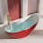 62.99'' x 31.5'' Freestanding Soaking Acrylic Bathtub-98912509