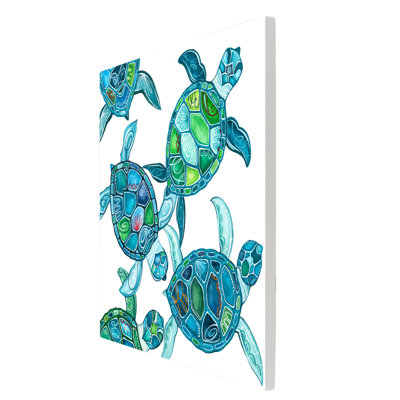A.McGRIGGLE Coastal Wall Decor on Ceramic