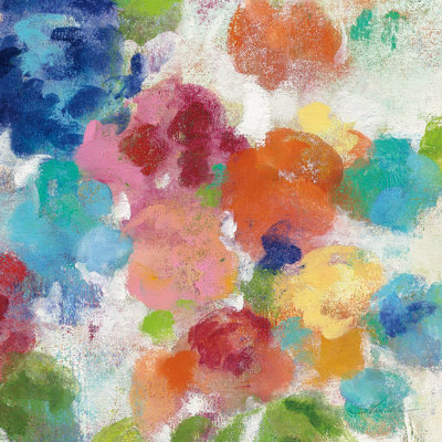 Hydrangea Bouquet I Square III by Silvia Vassileva - Wrapped Canvas Painting