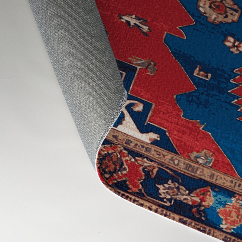 Tapis gris d'intérieur et d'extérieur Tabriz, Rectangulaire 3 pi x 5 pi