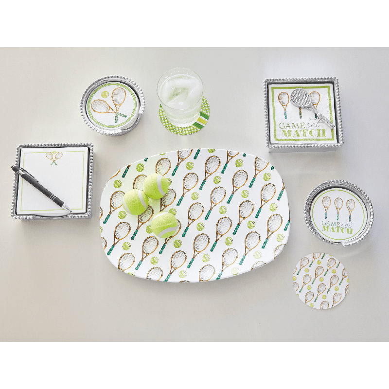 Tennis Beaded Notecard
