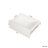 L-Shaped Folding Computer Desk With 6 Drawers