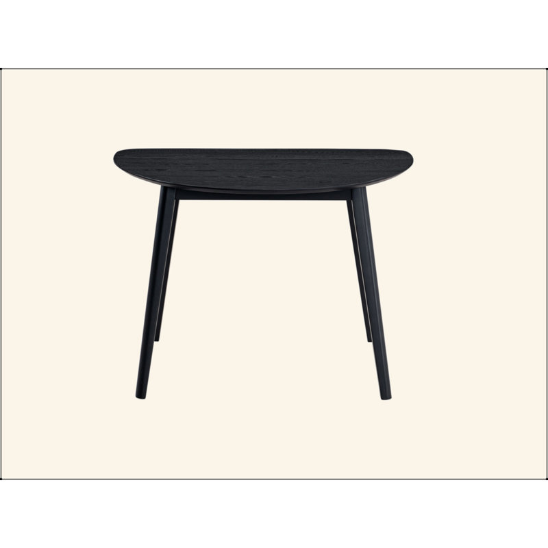 Black Finish Dining Table