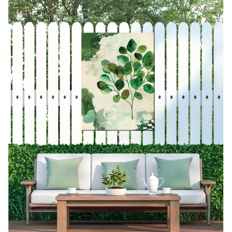 Elemental  Outdoor Wall Canvas Art