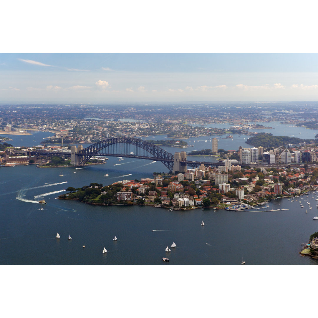 Sydney Harbour von Weareadventurers - Foto auf Leinwand