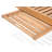 Wooler 195cm Long Reclining Acacia Single Chaise