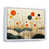 White Floater Framed