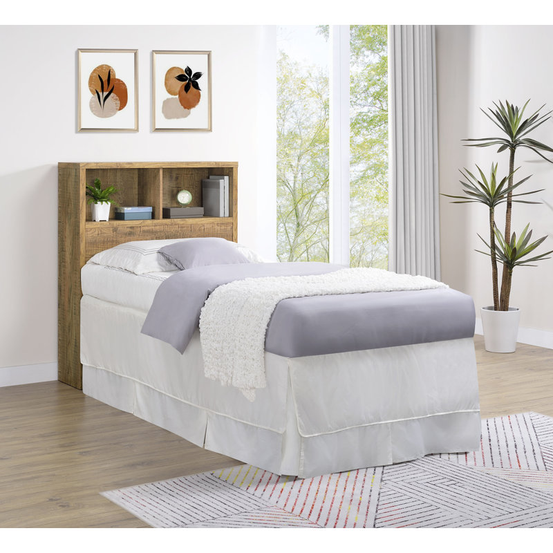 Chatmon 49-Inch Twin Bookcase Headboard Mango, Mango, Twin