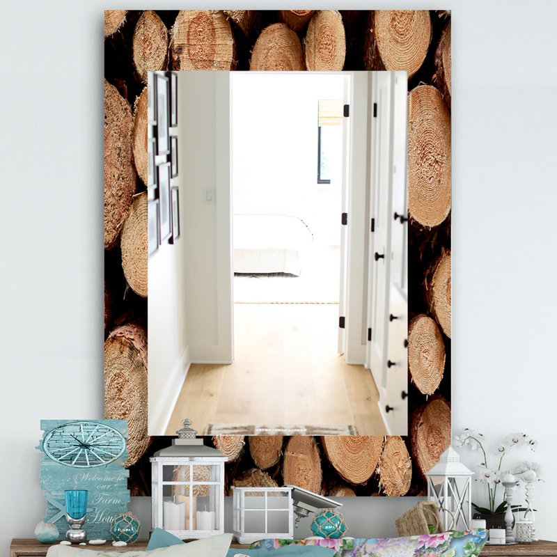 Miroir mural Concentric, H 39,4 po x l 29,5 po