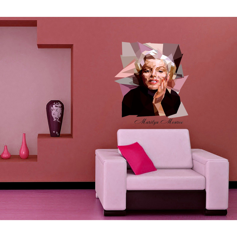 Adhésif décoratif légendaire Polygonal, H 33 po x l 33 po
