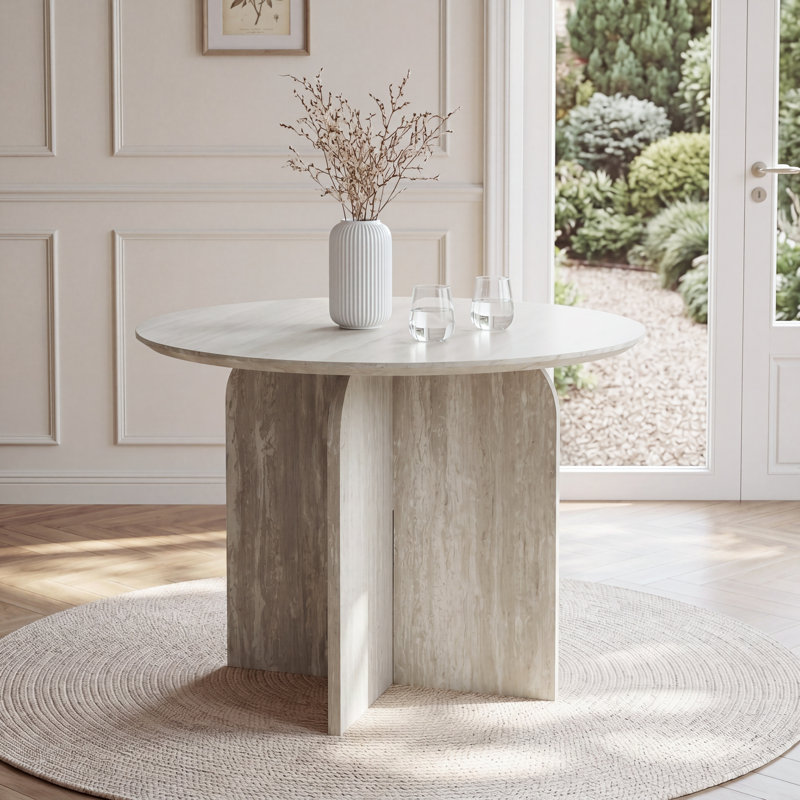 Round Dining Table, Stone