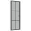 Porte intérieure en verre noir mat 29,9 po x 79,3 po vidaXL-94476071-94476074