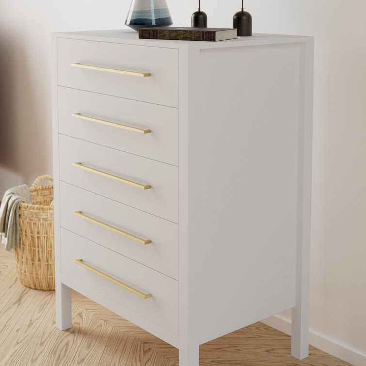 Commode 5 tiroirs Cascade