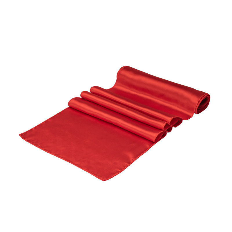 Chemin de table de 12 pi x 108 po Tek, Rouge, 1