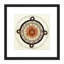 Leon Y Gama Aztec Sun Solar Calendar Diagram 1 Piece Single Picture Frame Painting