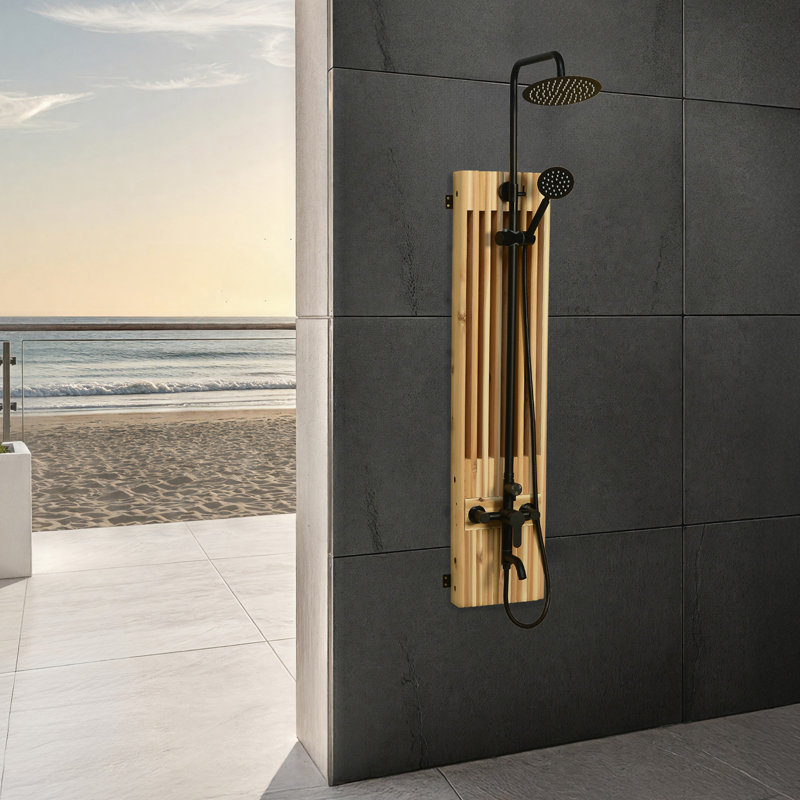 Torrent Wall Shower Onyx