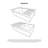 Whitehaus 36" large reversible single bowl fireclay kitchen sink: integral drain board, 2½” lip front apron-666293815