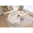 Boneless L-Shape Sectional Sofa With Curved Chaise
