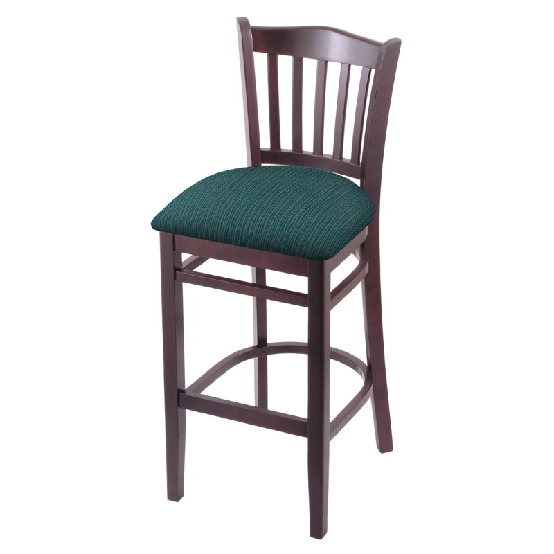 Tabouret de bar et de comptoir, Cerisier foncé, Marée graphique, Tabouret de comptoir (assise de 25 po de hauteur)