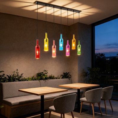 Lampe suspension en verre Creative