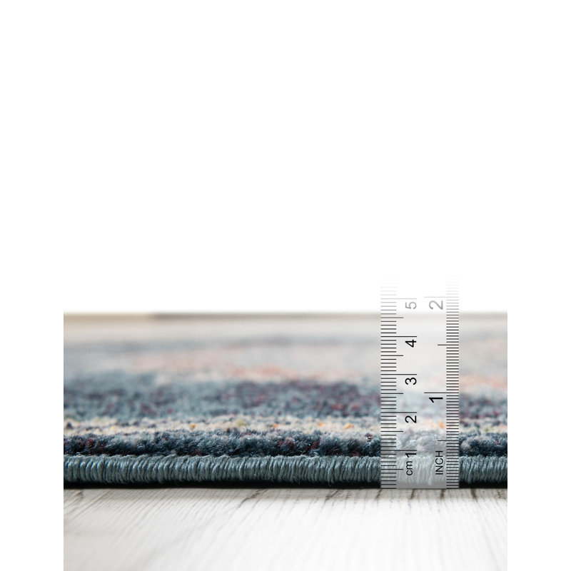 Tasharra Rug, Rectangle 4'1" x 6'1", Blue