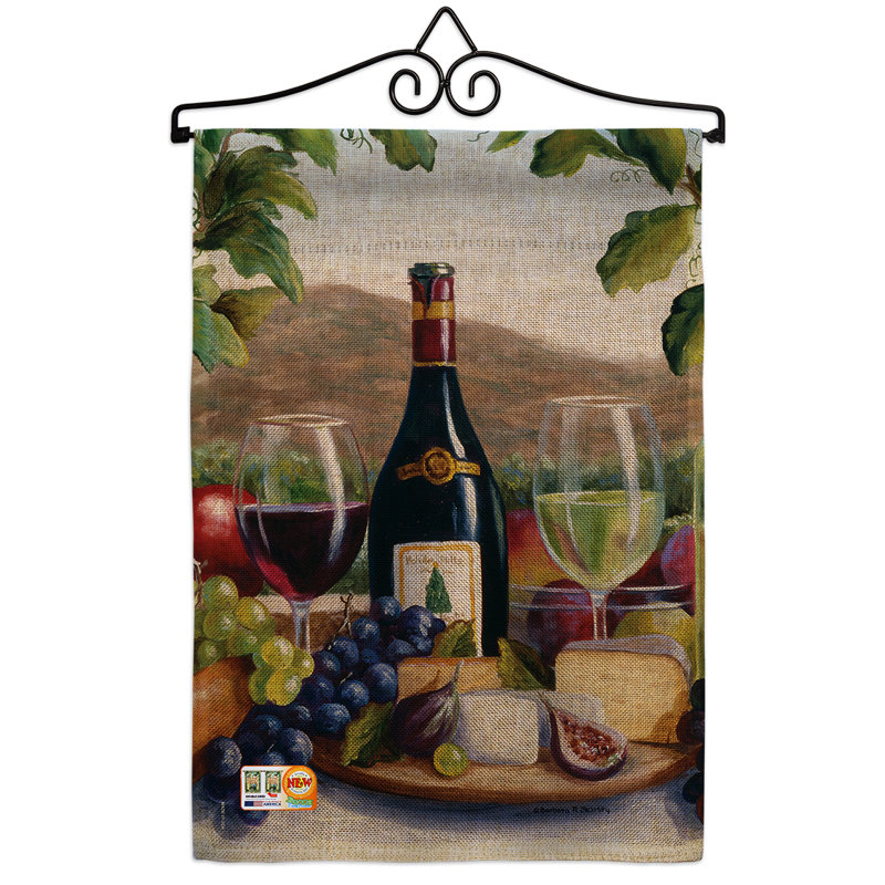 Double Sided 18.5'' H x 13'' W Polyester Garden Flag
