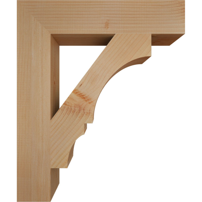 Support de bloc Balboa, Sapin de Douglas lisse, L 3 1/2 po x P 20 po x H 24 po