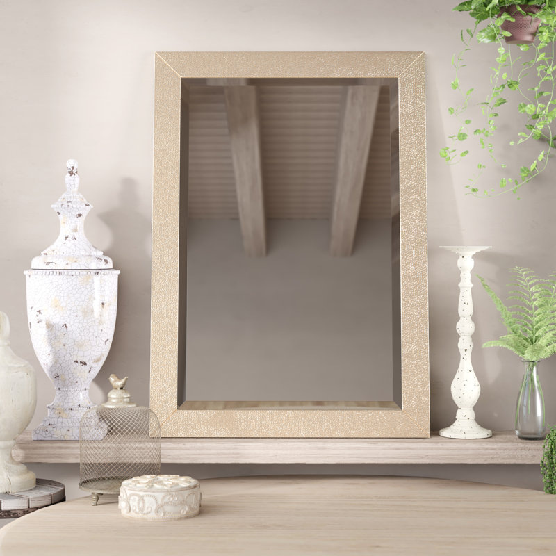 Alcibades Metal Rectangle Wall Mirror