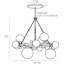 Troon 12 - Light Chandelier