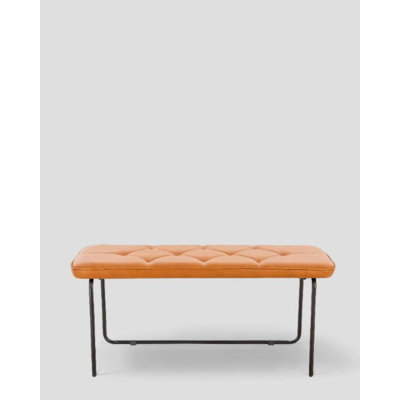 Carlotta Faux Leather Bench