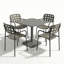4 - Person Steel Dining Set-2087594838-2087594834