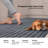 Runner Rug Hallway Non Slip Rubber Back Custom Size As Carpet Doormat Throw Rug Grey Striped-1605794656