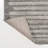 Keisha Modern Berber Stripe Gray/Cream Rug-1341549489