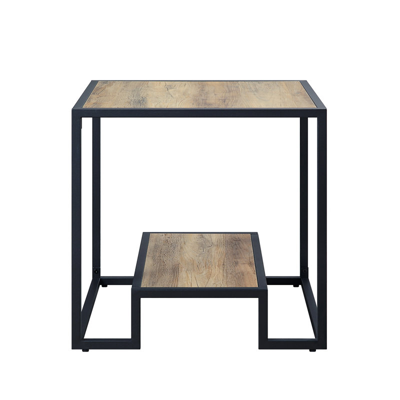 Table de bout carrée Erlinda, H 22,07 po x l 22,04 po x P 22,03 po
