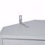 Armoire de rangement multi-fonctionnelle grise