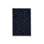 Tapis noir tissé à rayures Mosso-1882791597