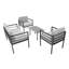 Rhodes Garden Sofa Set 4 Seater Garden Furniture Set with Glass Table-1398576728