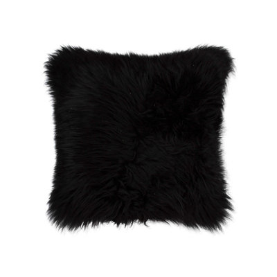 Faux Fur Throw Square Pillow Cover & Insert